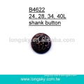 (#B4622) Taiwan garment accessory plated abs buttons
